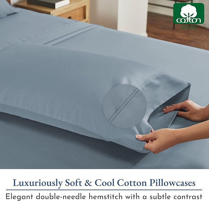 100% Cotton Pillowcase - King