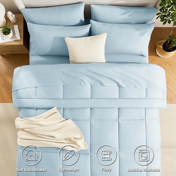 Comforter Set - Queen - 7 Piece