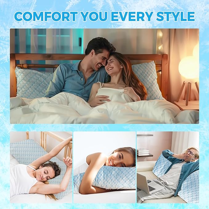 Memory Foam Cooling Body Pillow