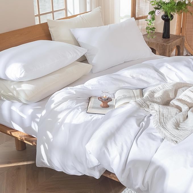 Linen Duvet Cover Set - Queen