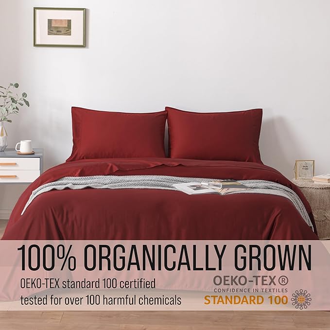 Bamboo Cooling Pillowcase Set - Queen - 2 Piece