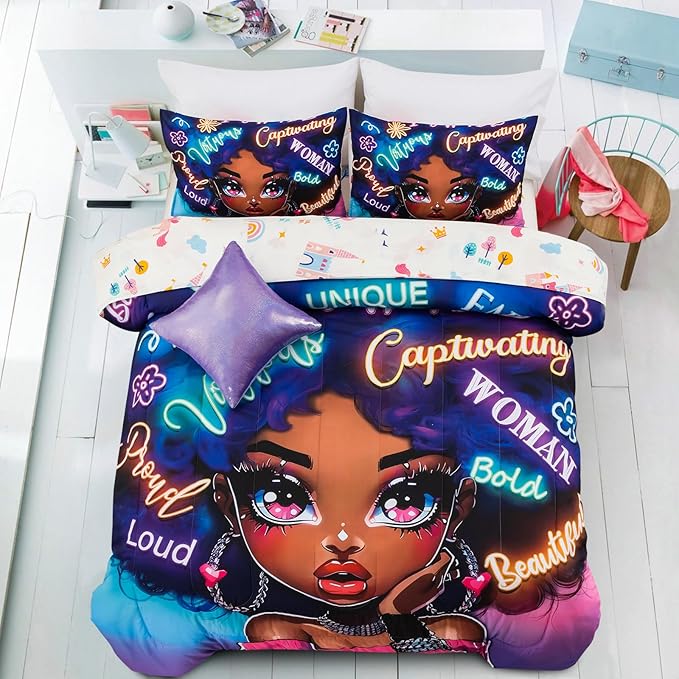 Comforter Set - Queen - 6 Piece