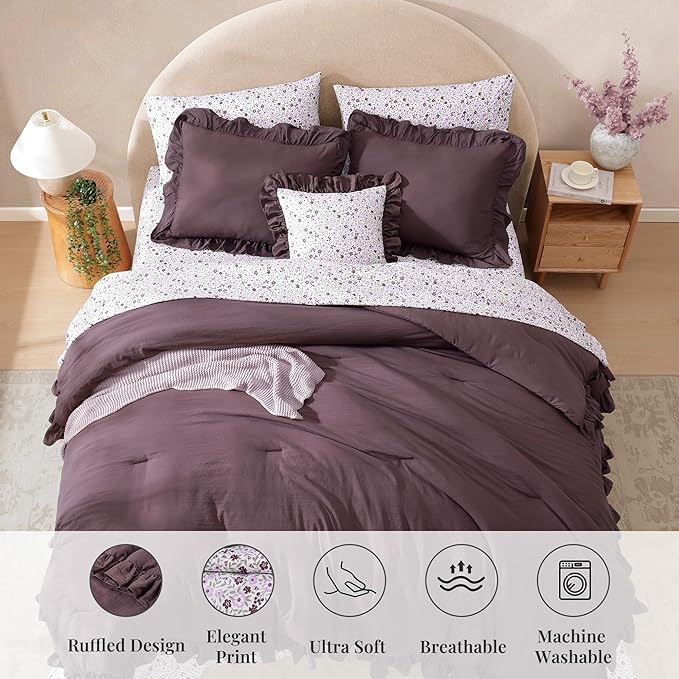 Comforter Set - King - 7 Piece