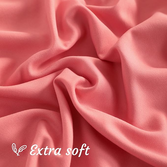 Microfiber Pillowcase Set - Standard - 20 x 26 in - 2 Pack - 2 Piece