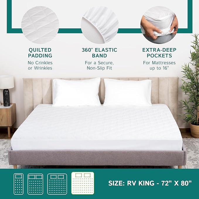 Waterproof Mattress Protector - King