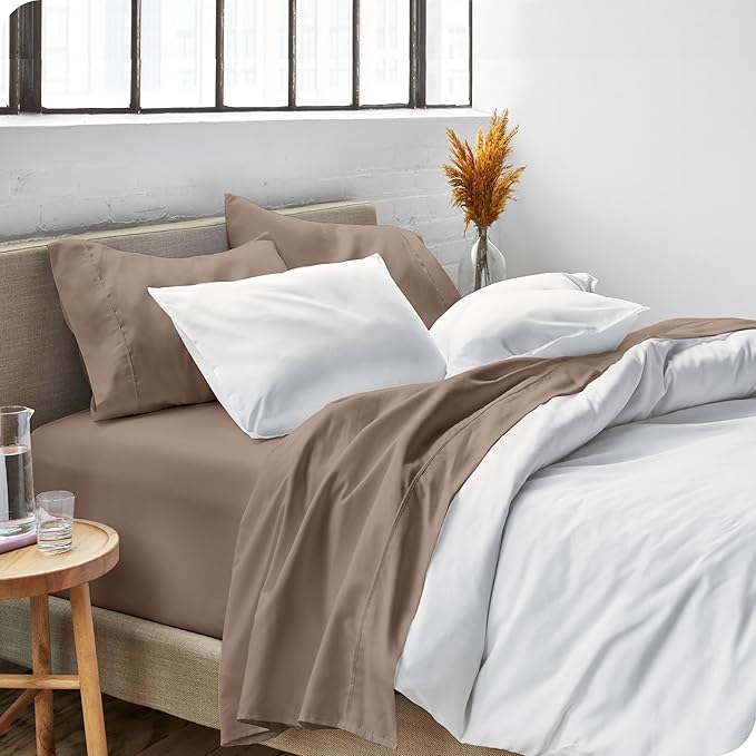 Microfiber Bed Sheet Set - Split King - 5 Piece