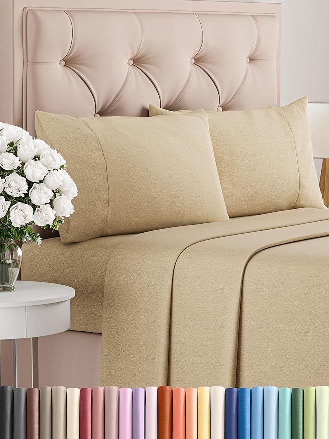 Cooling Bed Sheet Set - Full - 4 Piece
