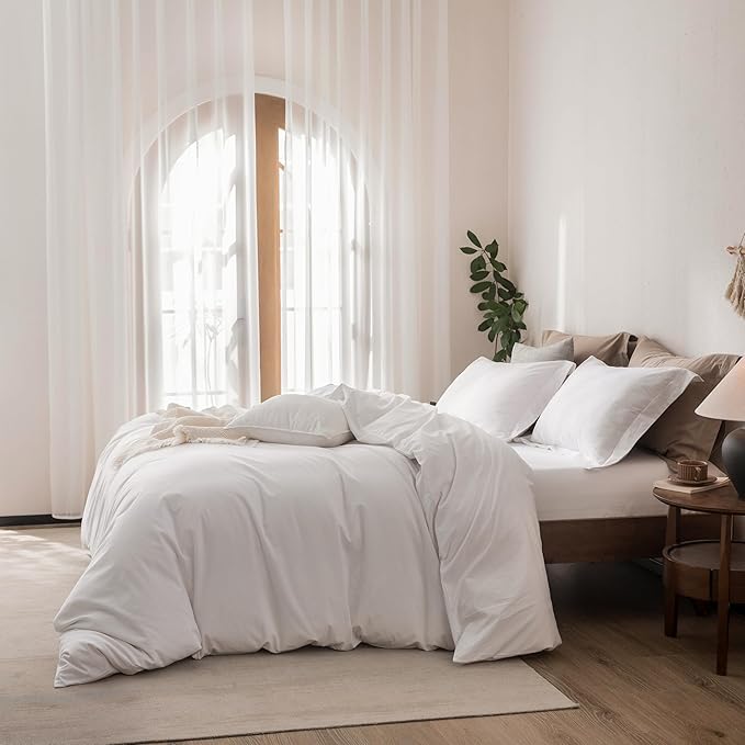 Linen Duvet Cover Set - Queen