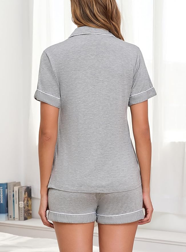 Pajama Set - Short Sleeve - 2 Piece