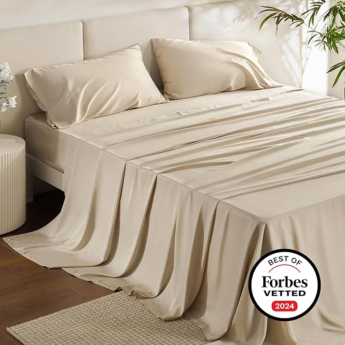 Bamboo Cooling Bed Sheet Set - King