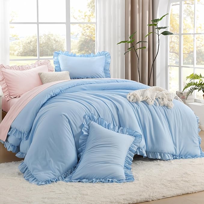 Microfiber Comforter Set - King - 104 x 90 in - 3 Piece