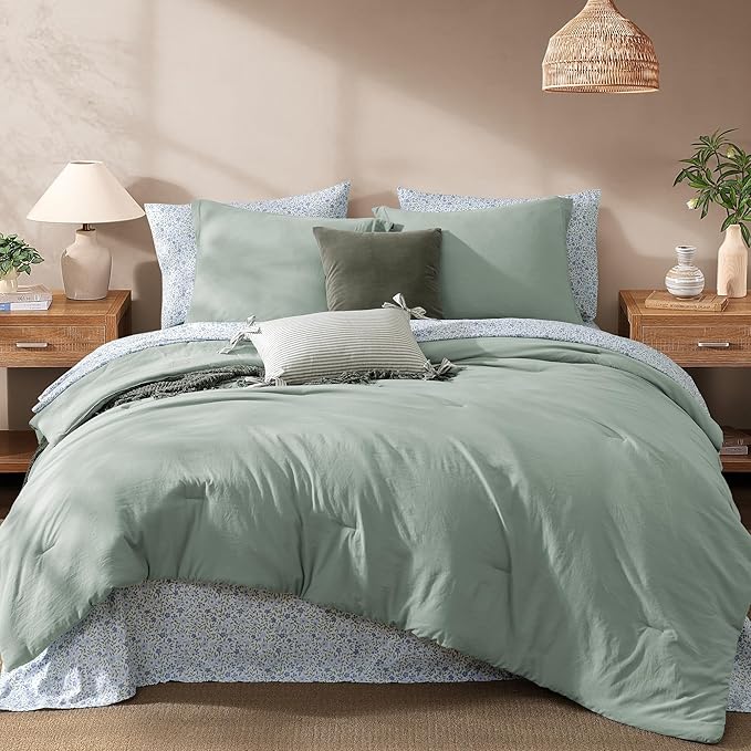 Comforter Set - Queen - 7 Piece