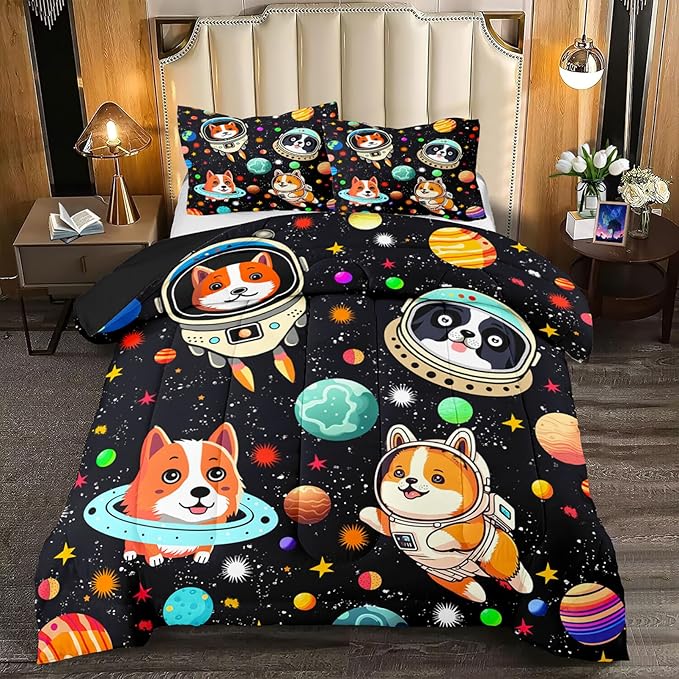 Microfiber Comforter Set - Queen