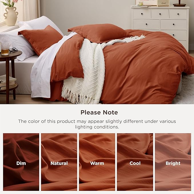 Duvet Cover Set - King - 104 x 90 in - 3 Piece
