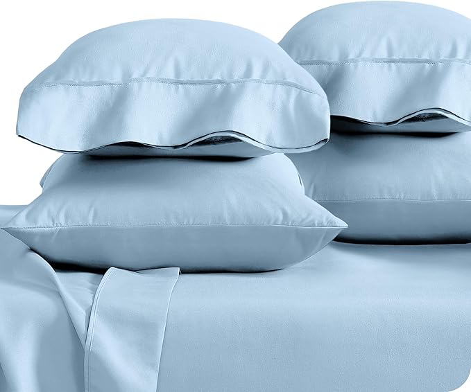 Microfiber Pillowcase Set - King - 4 Piece