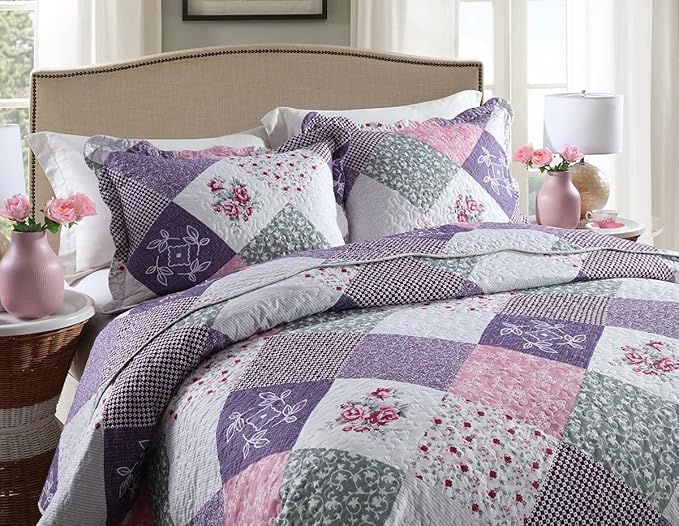 Quilt Set - King - 3 Piece