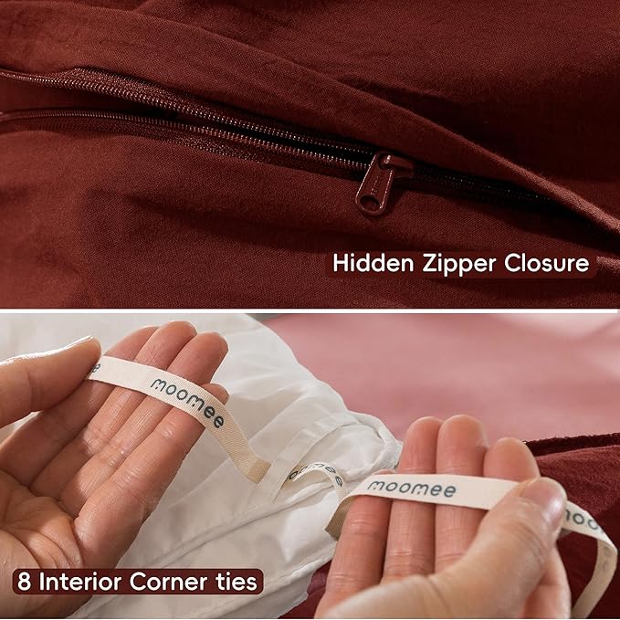 Linen Duvet Cover Set - King