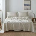 Linen Bed Sheet Set - Twin - 3 Piece