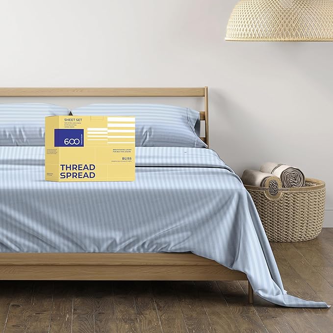 Cooling Bed Sheet Set - Queen - 18 in Deep Pocket - 4 Piece