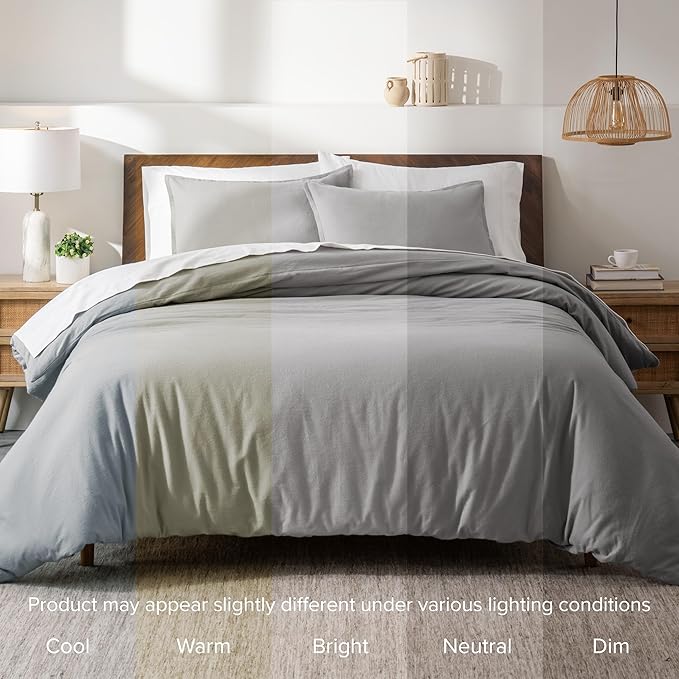 100% Cotton Duvet Cover Set - Full