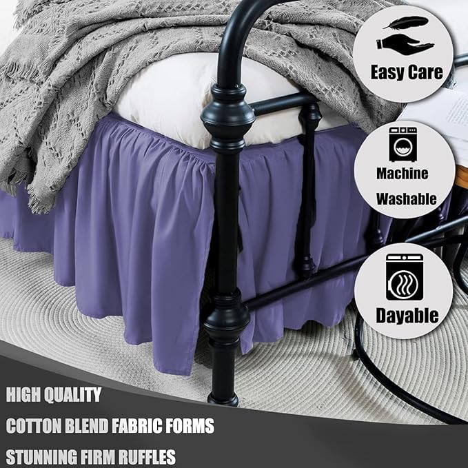 Bed Skirt - King - 18 in Drop