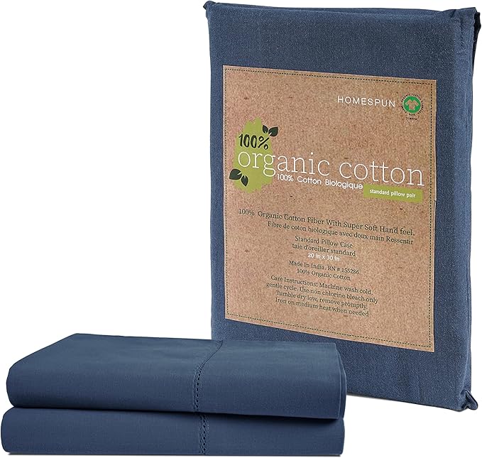 Linen Pillowcase Set - King - 2 Piece