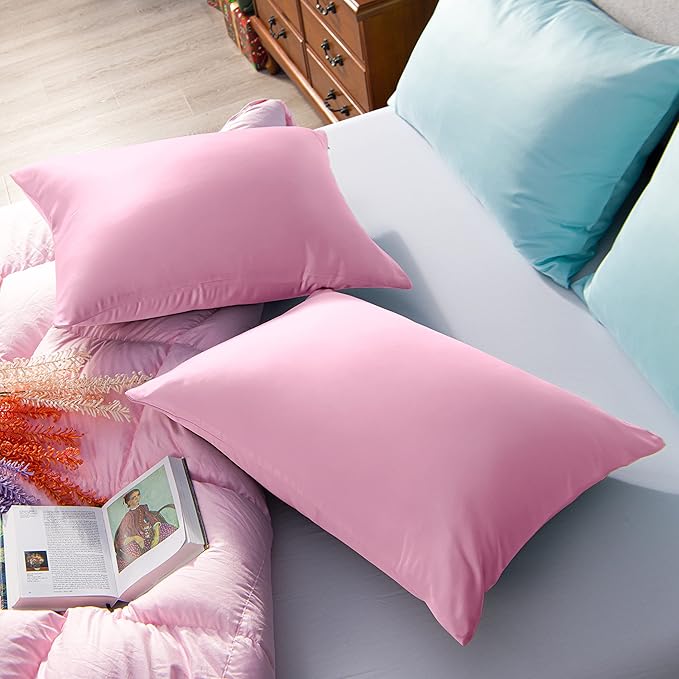 Satin Pillowcase Set - Standard - 20 x 26 in - 2 Piece