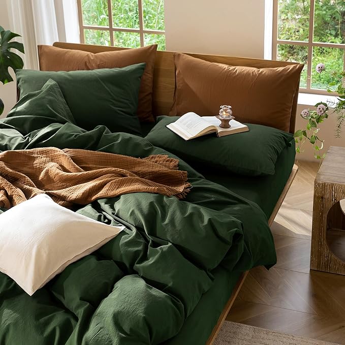 Linen Duvet Cover Set - Queen