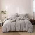 Linen Duvet Cover Set - Queen