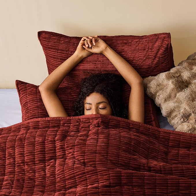 Velvet Quilt Set - King