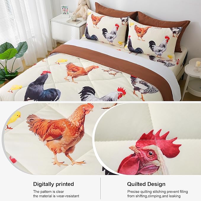 Comforter Set - Queen - 7 Piece