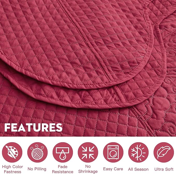 Microfiber Bedding Set - King - 5 Piece