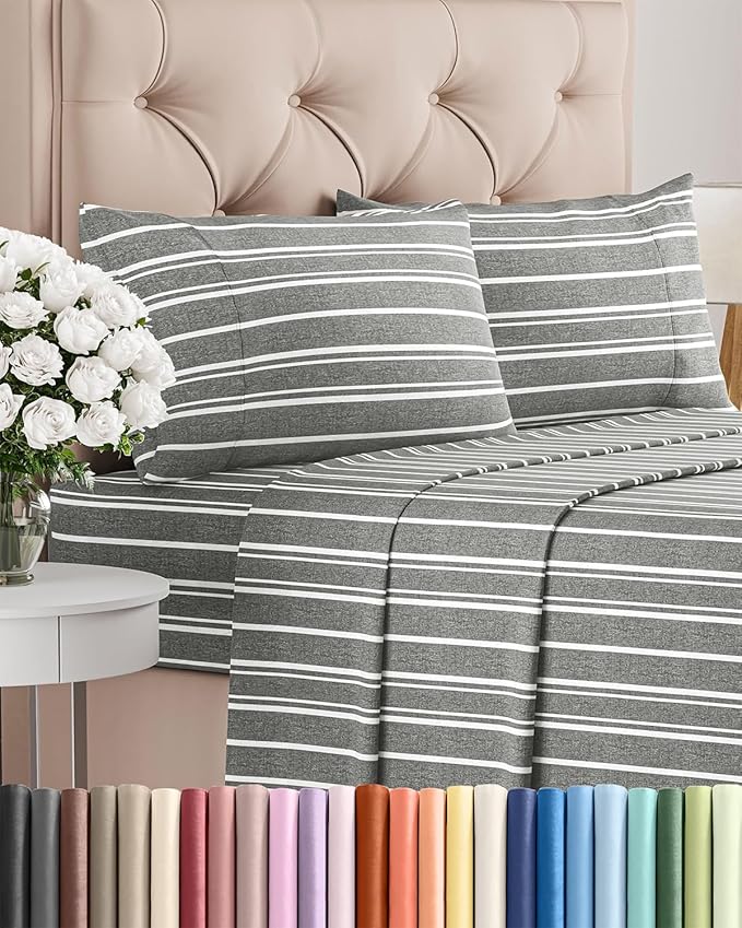 Cooling Bed Sheet Set - Twin - 4 Piece