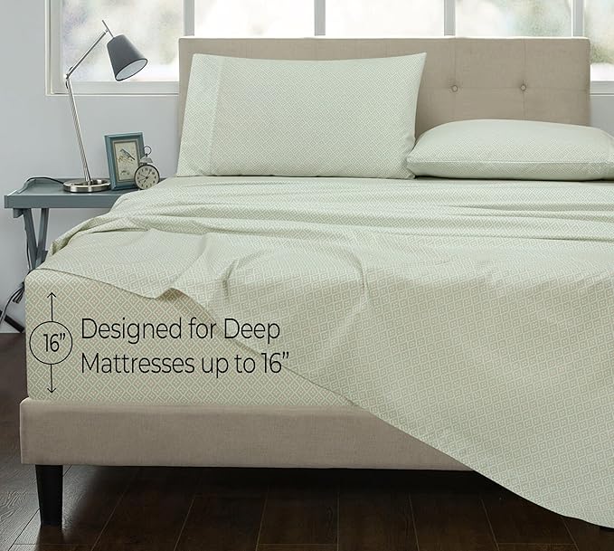 Bed Sheet Set - Twin - 3 Piece