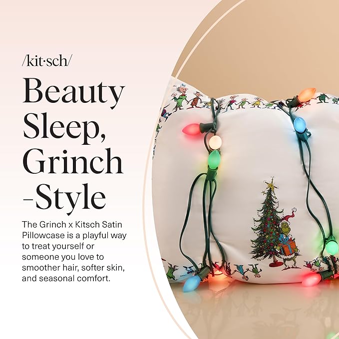 Satin Cooling Pillowcase - King