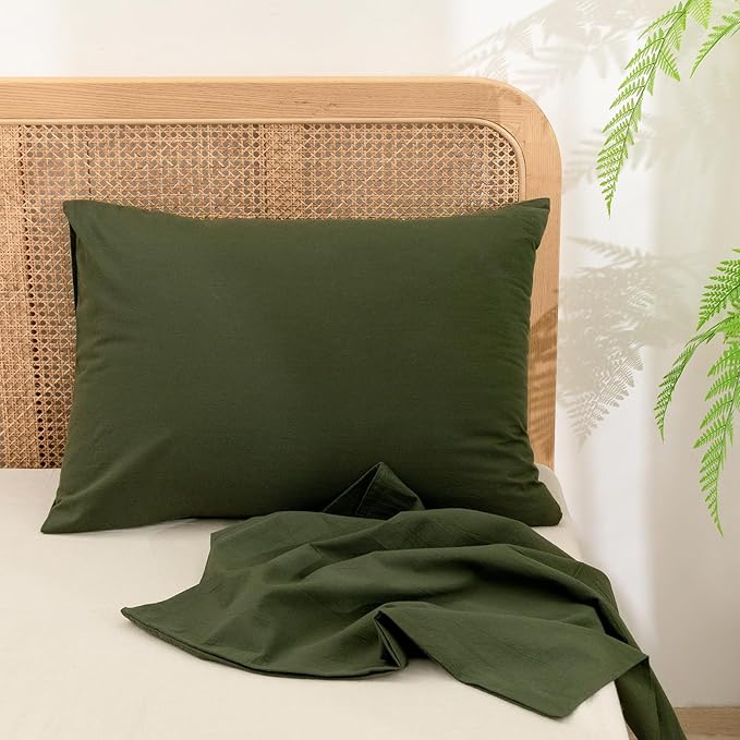 Linen Pillowcase Set - King - 20 x 36 in