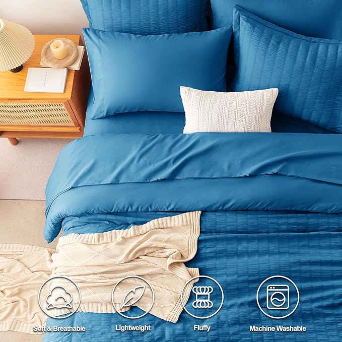 Comforter Set - King - 7 Piece