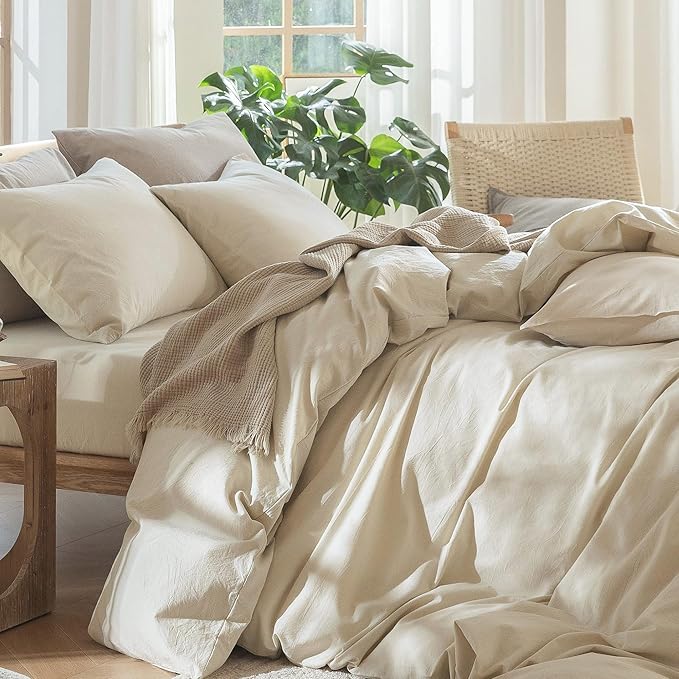Linen Duvet Cover Set - King