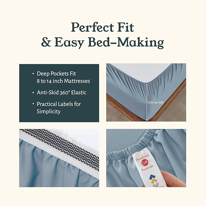 Bed Sheet Set - Twin - 2 Pack