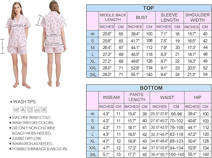 Women's Pants Pajama Set - 2 Piece