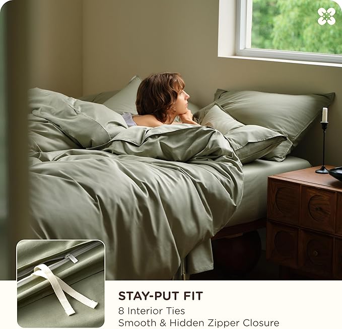 Bamboo Duvet Cover Set - Queen