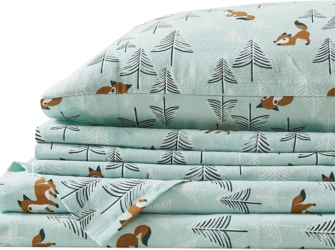 Flannel Bed Sheet Set - Twin XL - 3 Piece