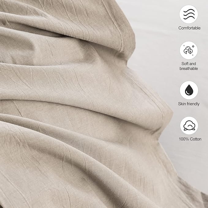 Linen Pillowcase - King