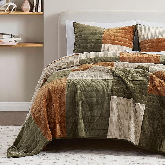 Velvet Quilt Set - King