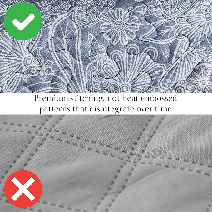 Quilt Set - King - 3 Piece