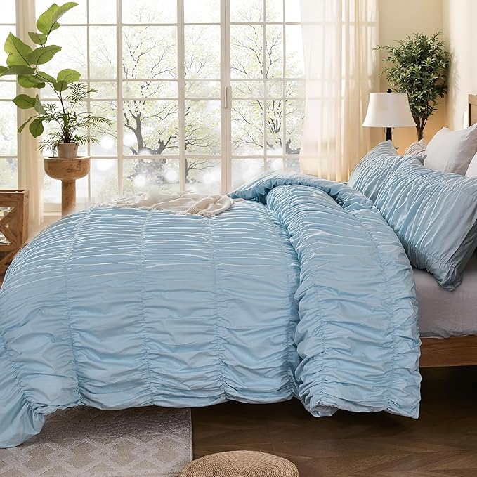 100% Cotton Comforter Set - Queen - 3 Piece