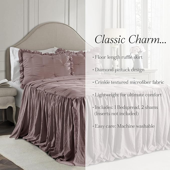 Bedding Set - Queen - 3 Piece