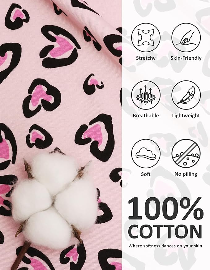Women's 100% Cotton Pajama Set - Long Sleeve