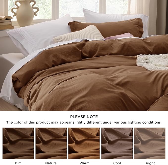 Duvet Cover Set - Queen - 90 x 90 in - 3 Piece