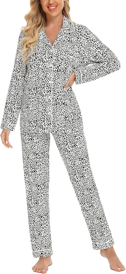Women's Pants Pajama Set - Long Sleeve - 2 Piece